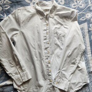 Alexander Jordan white Long Sleeve Button Up